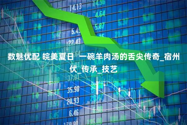 数魅优配 皖美夏日  一碗羊肉汤的舌尖传奇_宿州伏_传承_技艺